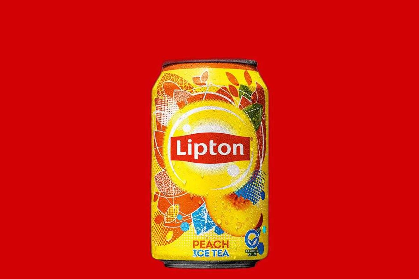 شاي ليبتون بالخوخ المثلج