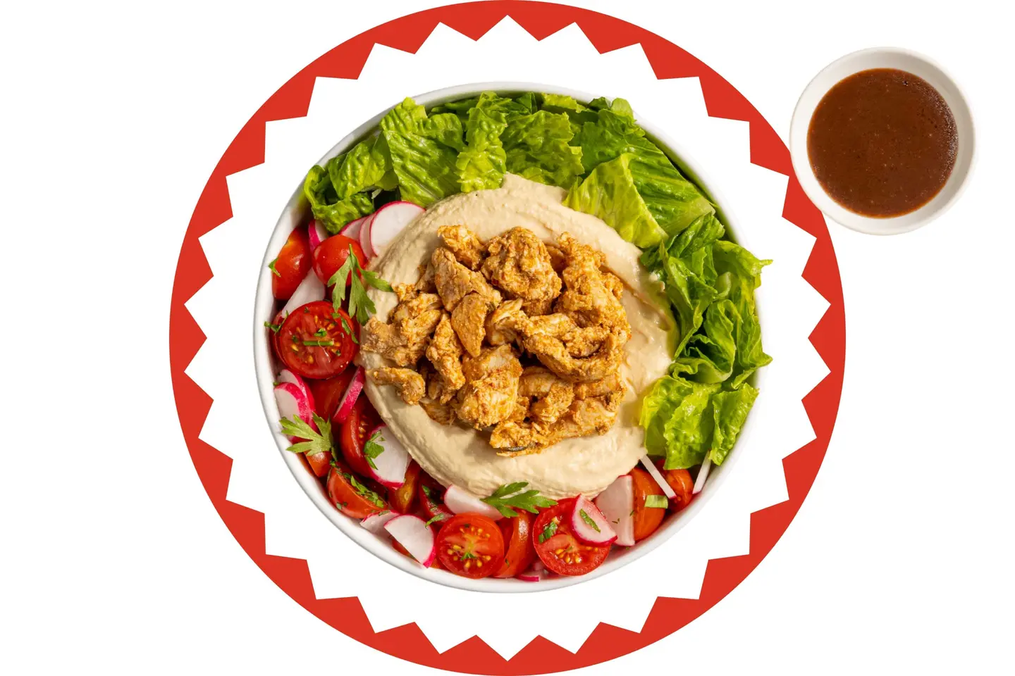 Shawarma Hummus Bowl