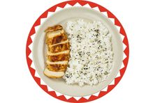 صدر دجاج مشوي مع أرز