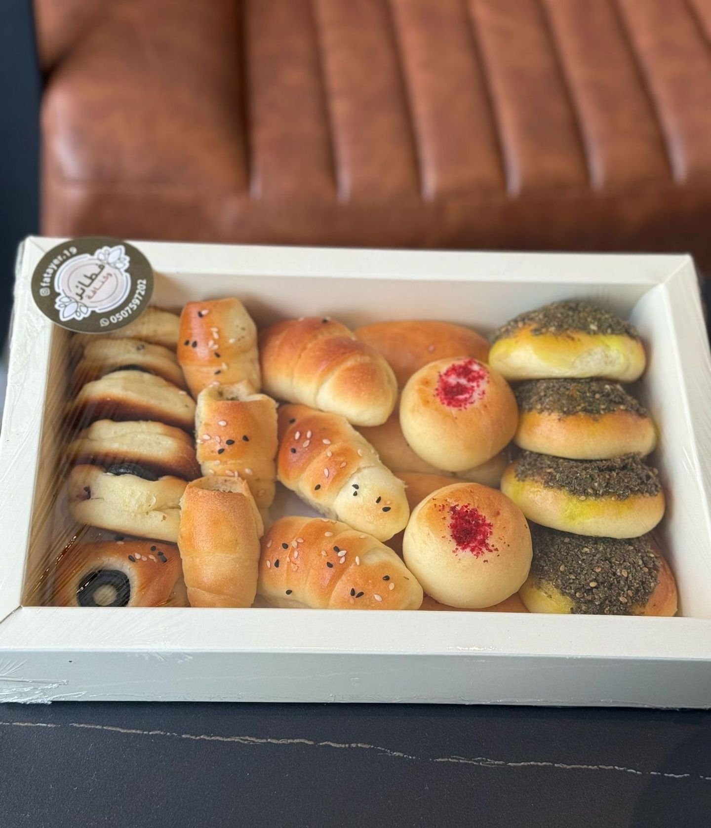 فطاير مشكل وسط