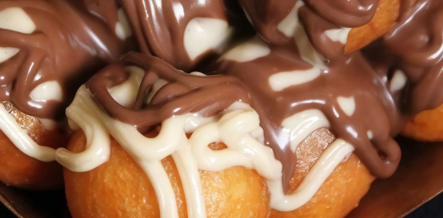 Dairy Milk Luqaimat With Belgian Chocolate