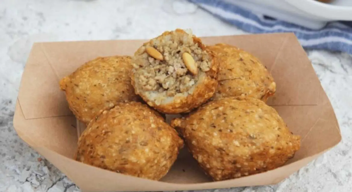 Potato Kibbeh With Meat