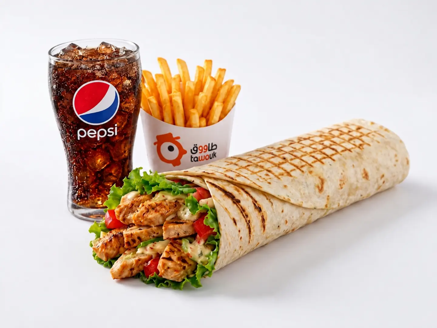 وجبة راب دجاج مشوي