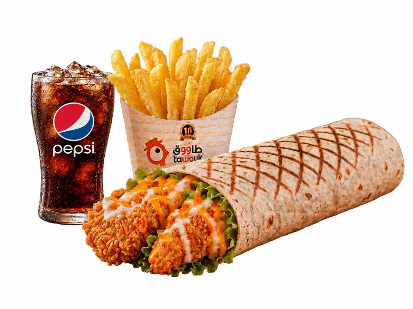 وجبة راب دجاج كرنش