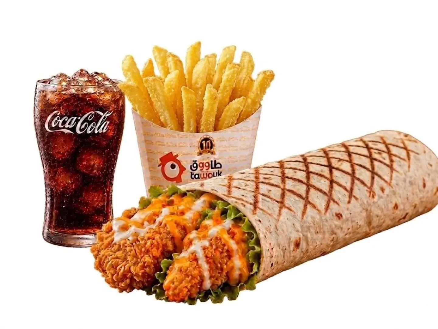 Chicken Crunch Wrap Meal