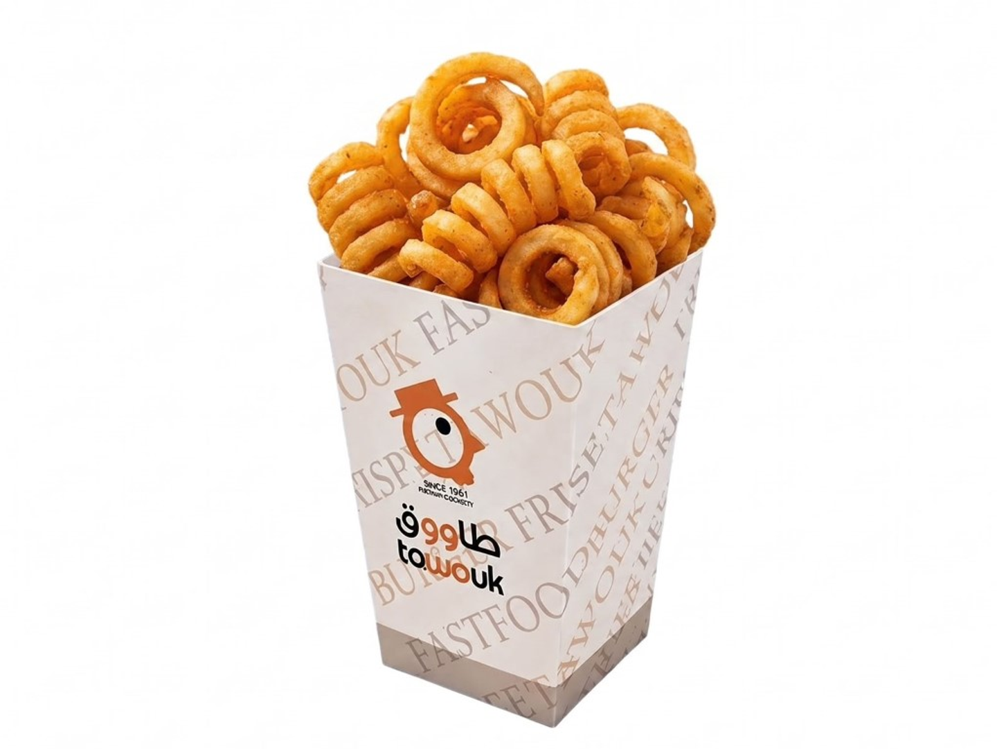بطاطس حلزونية
