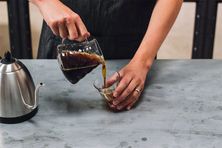 قهوة مقطرة - بارد