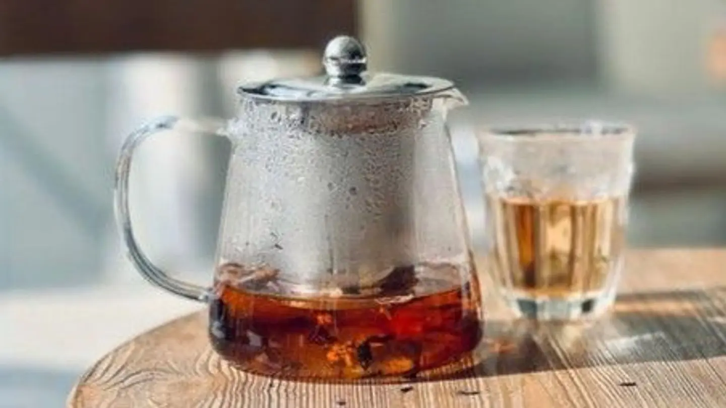 خوخ اناناس شاي