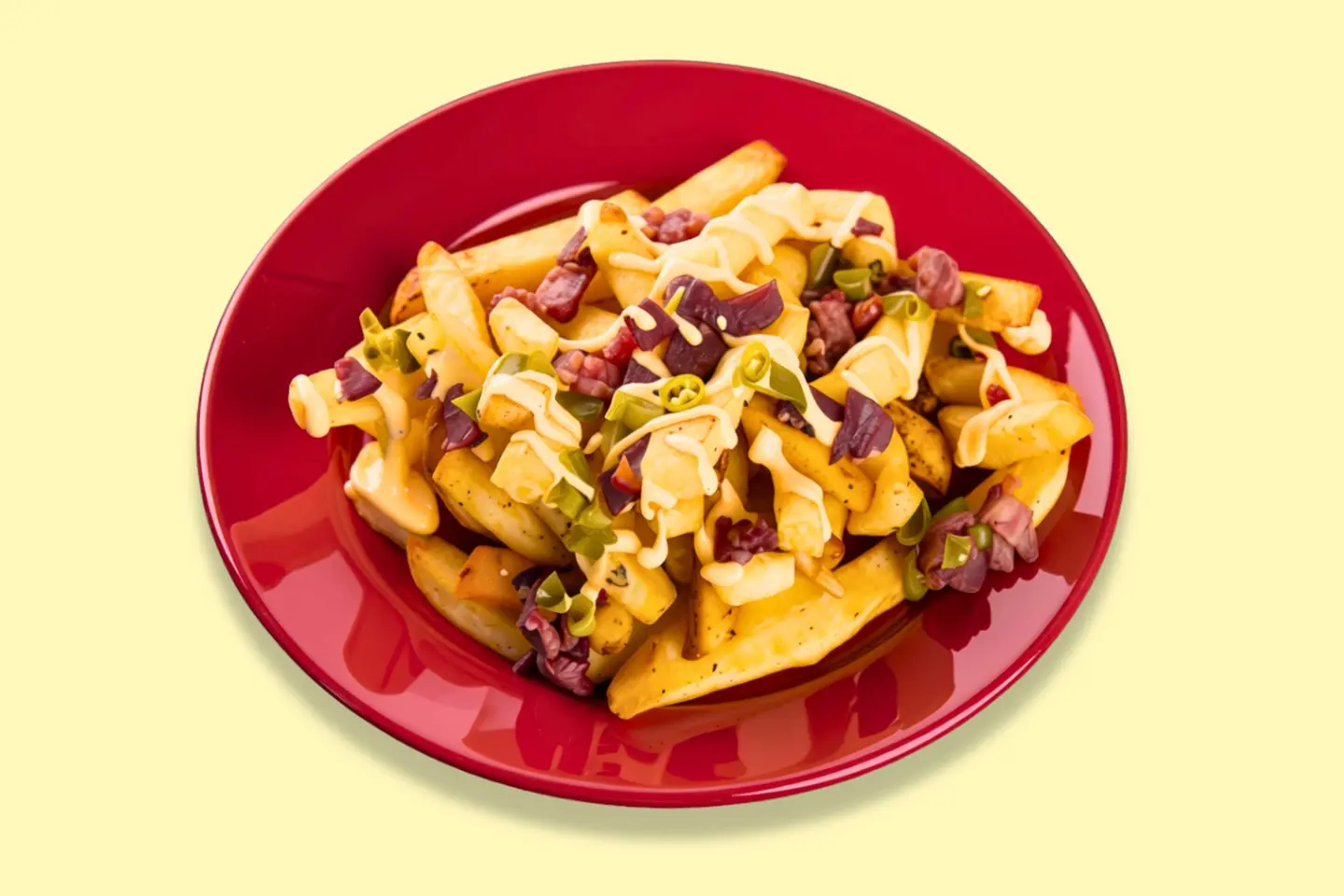 Beef Bacon And Cheese Jalapeno Fries