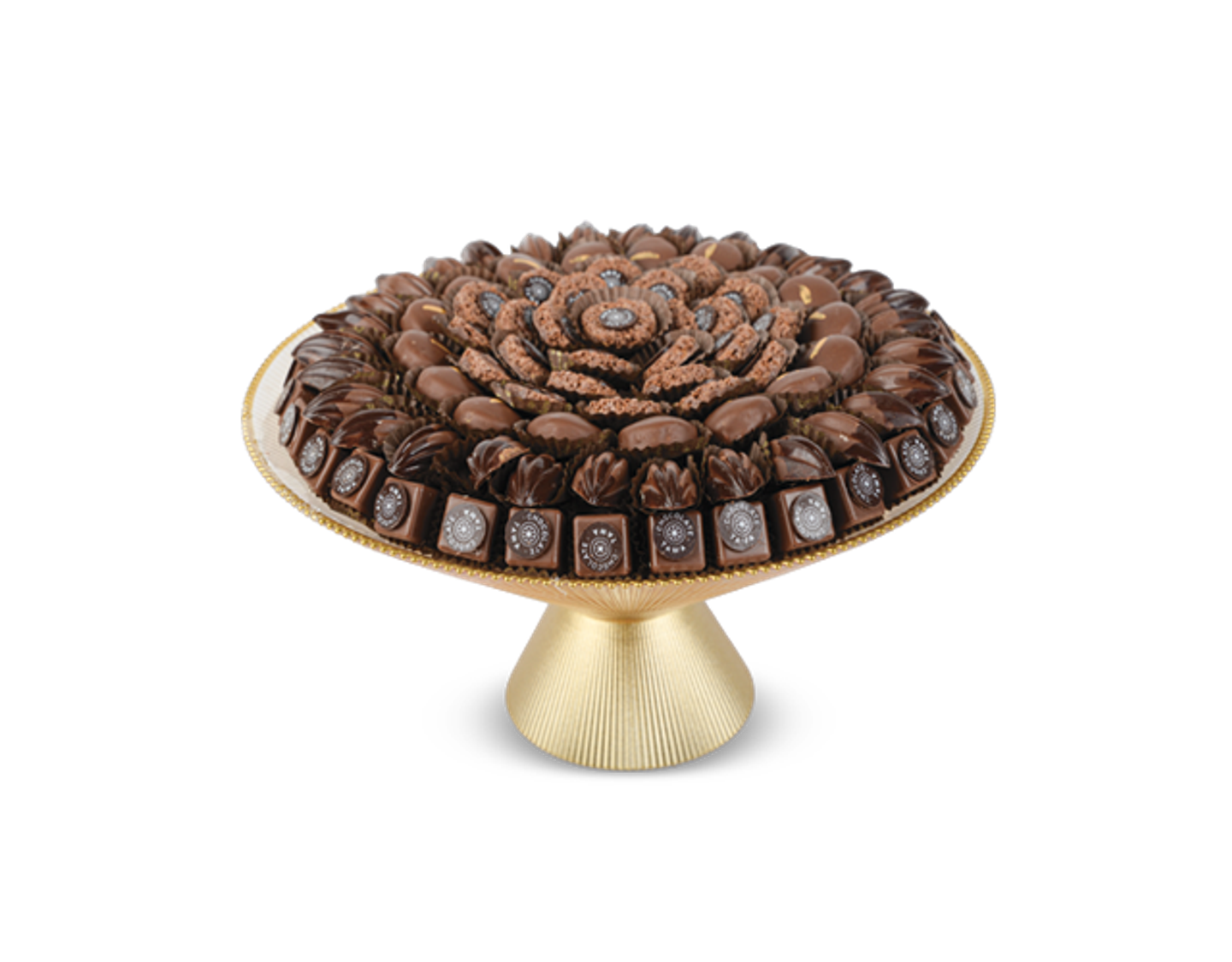 فازة بقاعدة شوكولا مكشوف