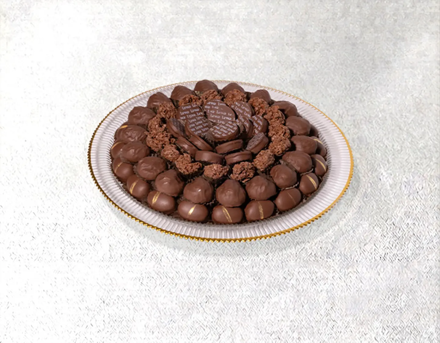 Tawa Chocolate Plate 1