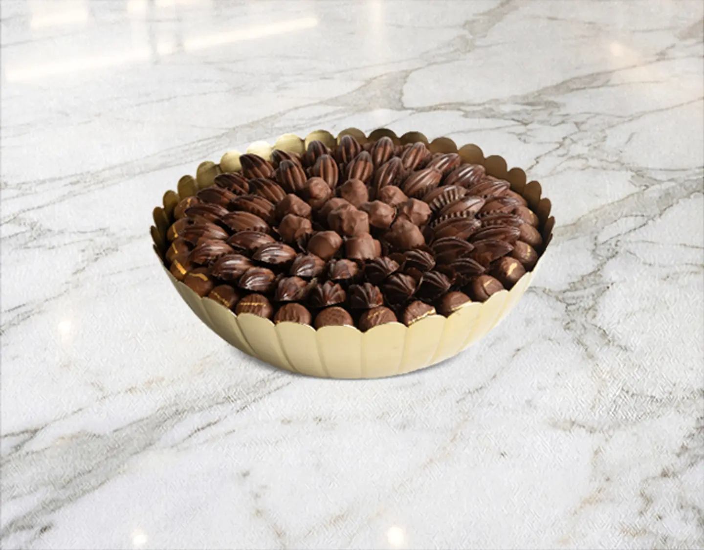 Luxury Chocolate Vase 2