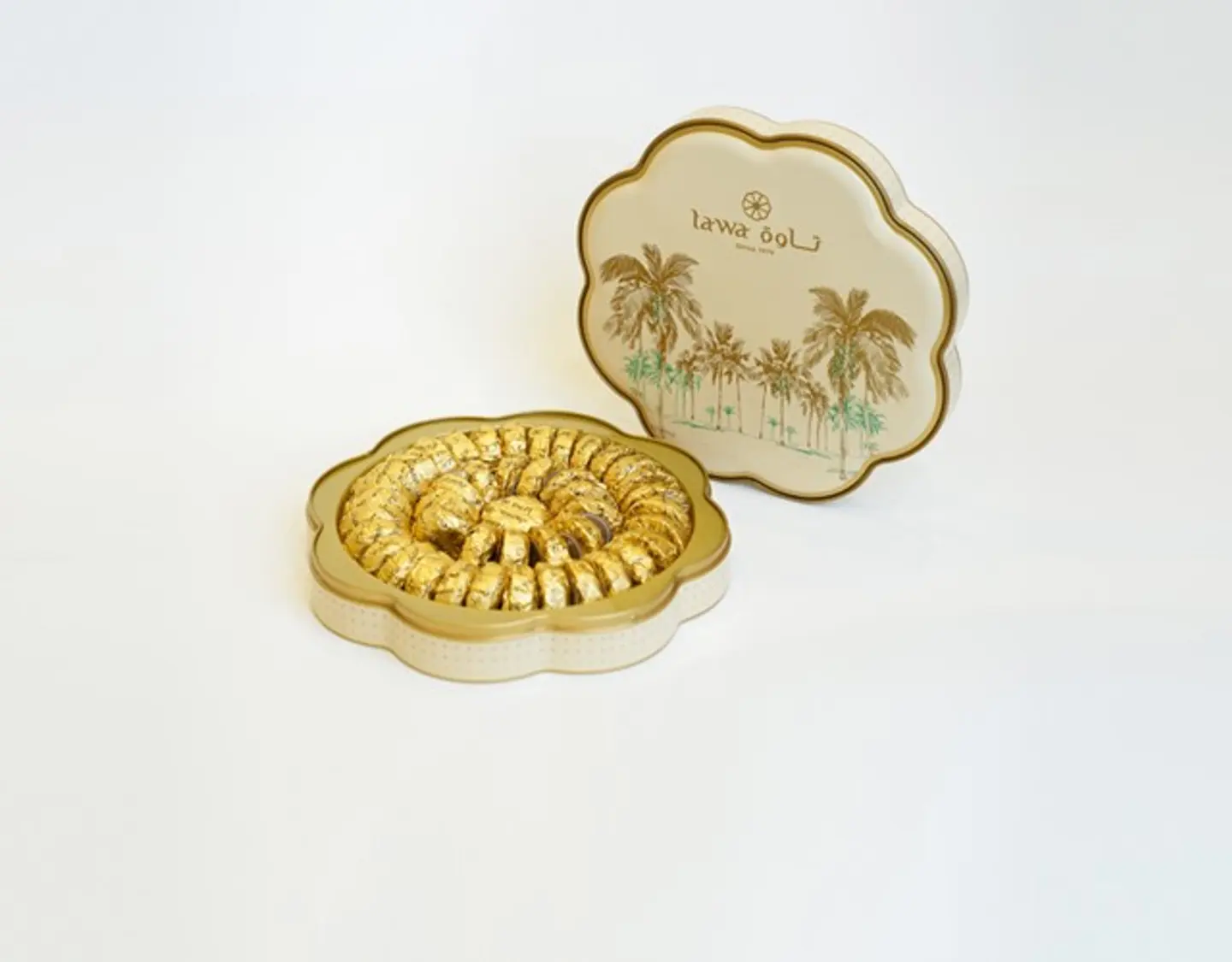 A Box Of Wrapped Date Maamoul