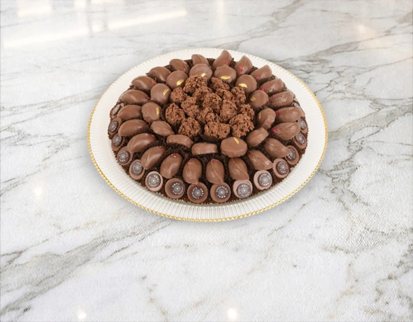Tawa Chocolate Plate 1