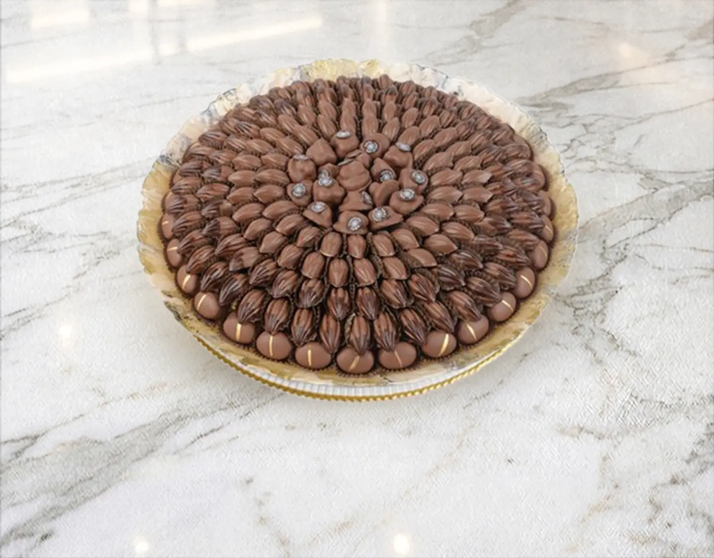 Luxury Chocolate Vase