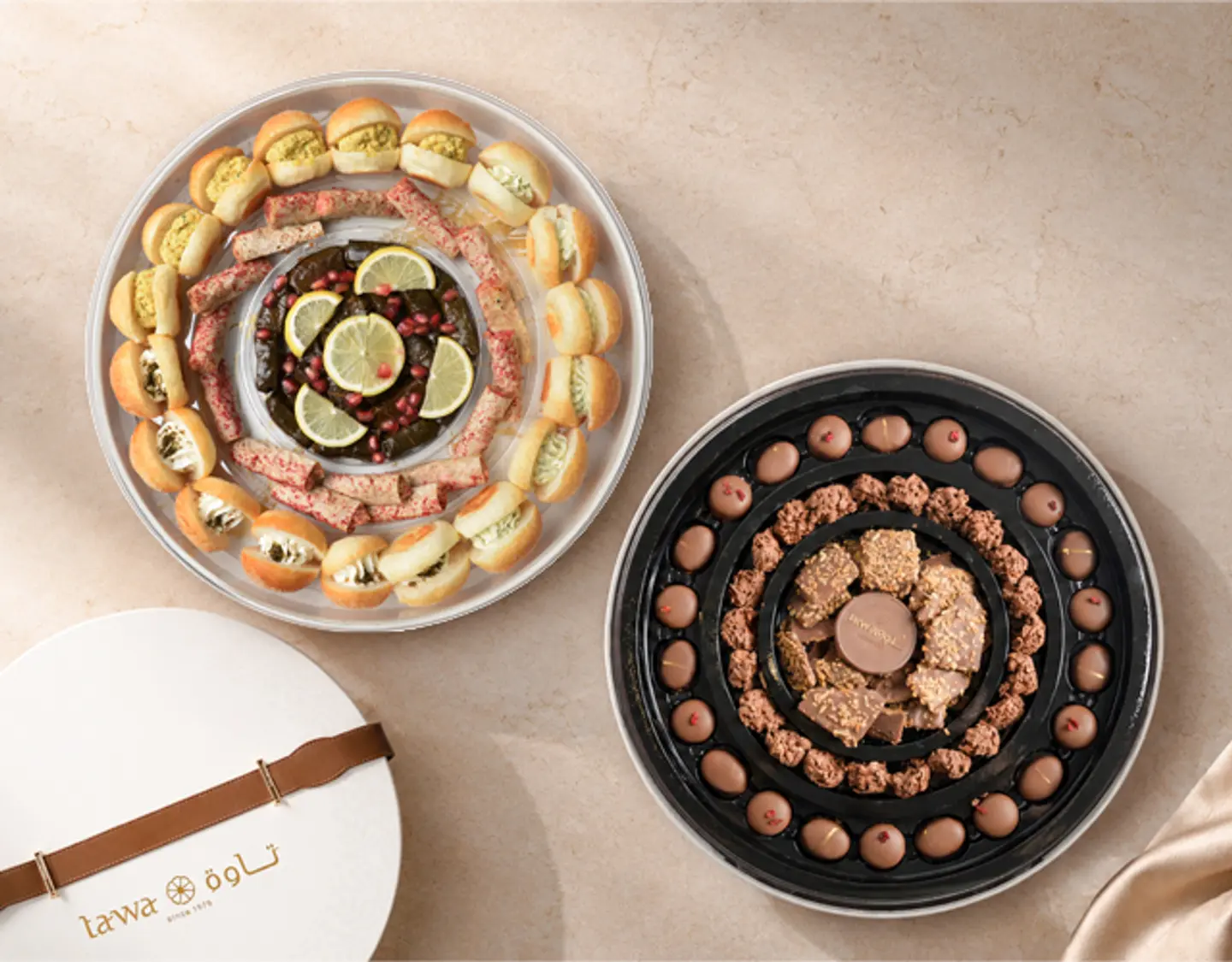 Luxury Sweet And Savory Package (Musakhan Stuffed Grape Leaves)