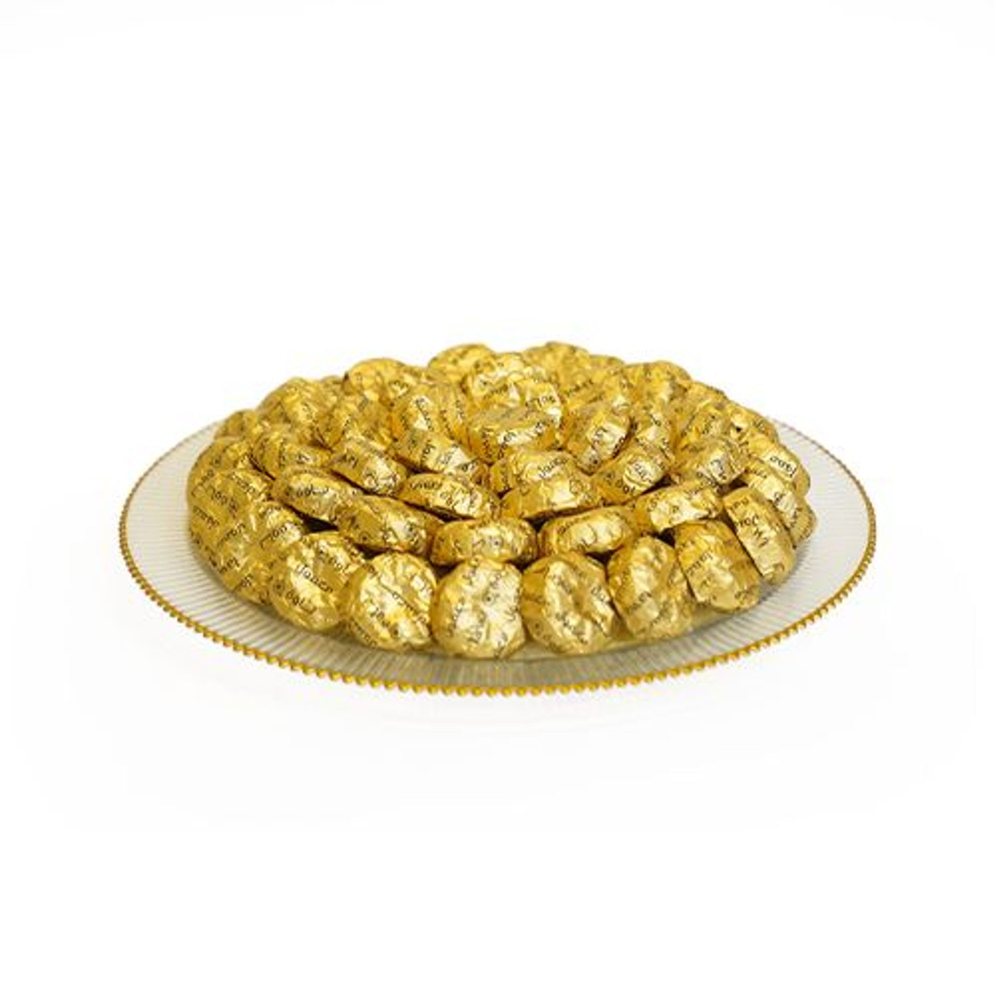 A Plate Of Wrapped Date Maamoul