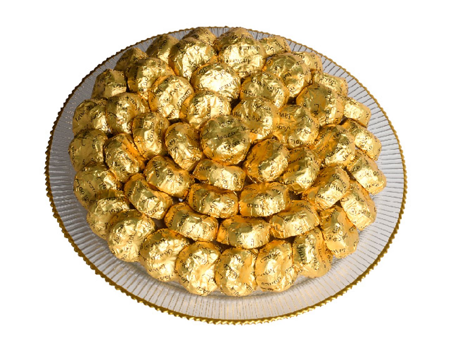 صحن معمول تمر مغلف