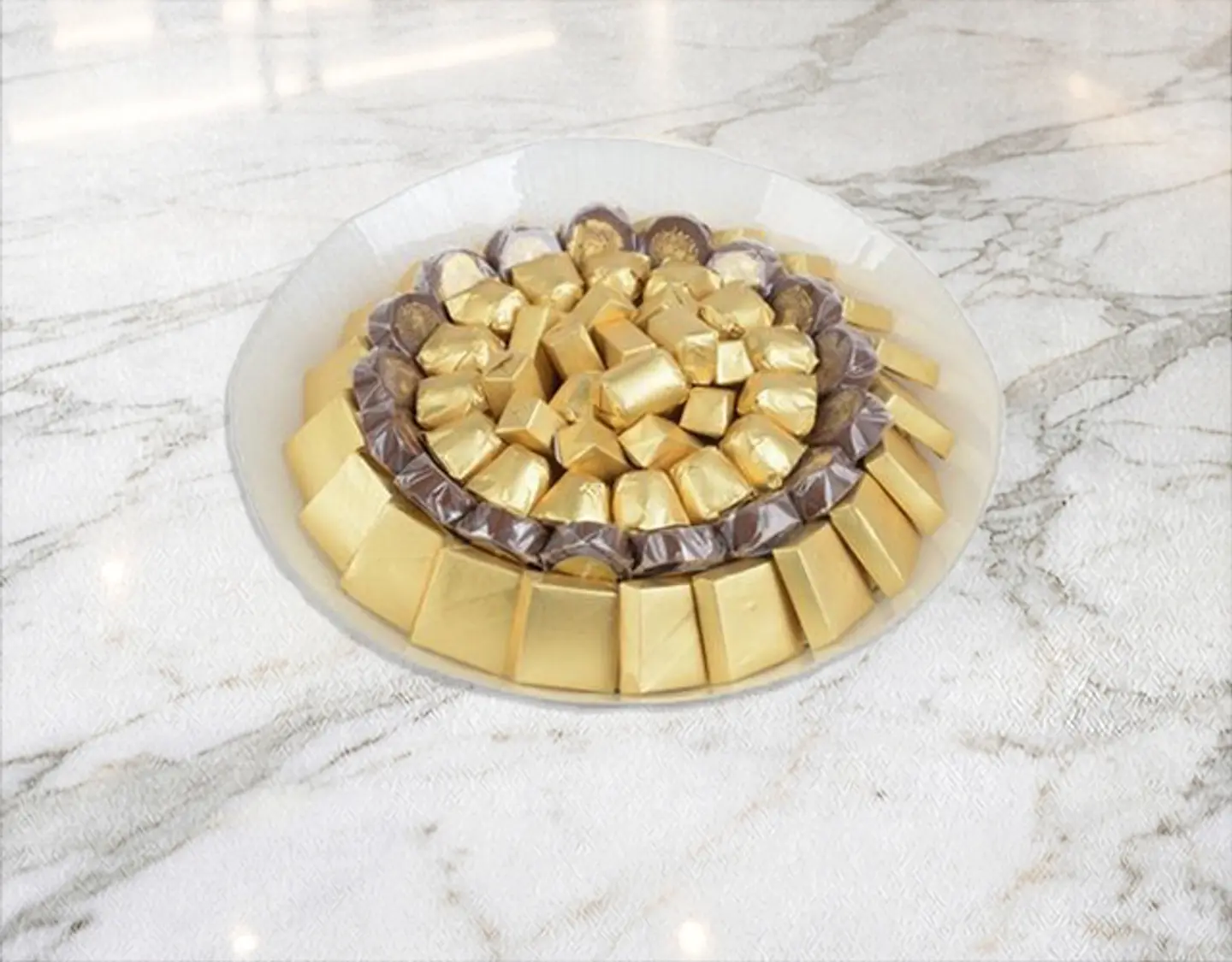 Luxury Wrapped Chocolate Vase 2