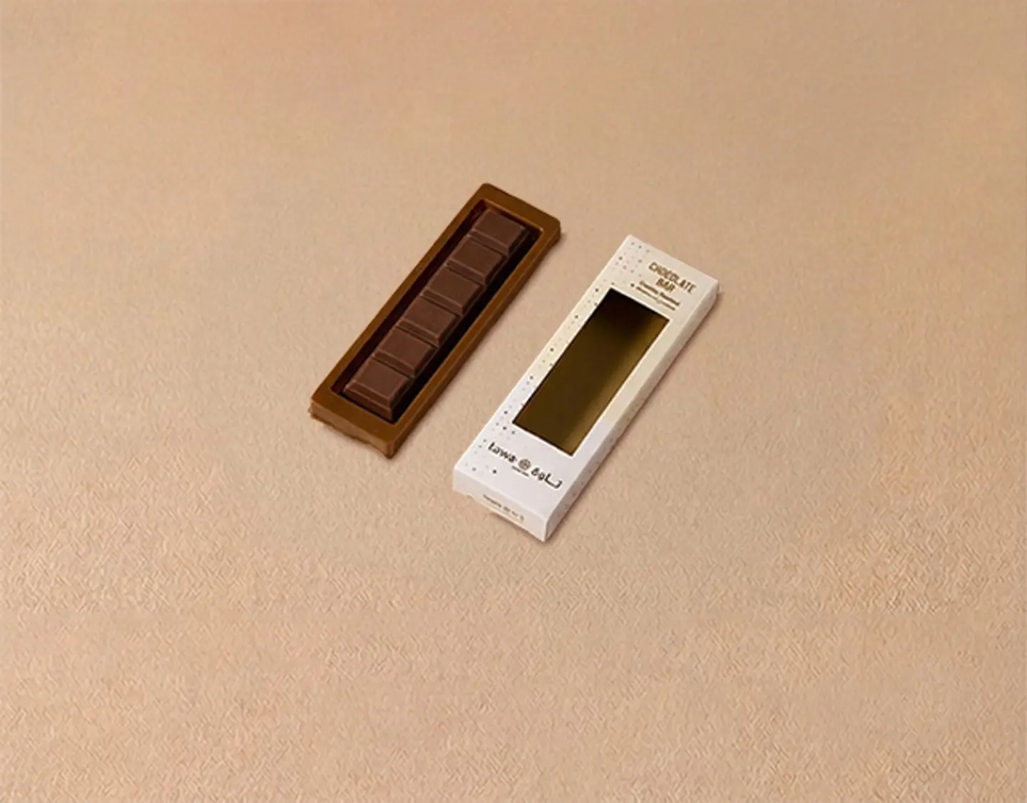 Chocolate Bar Box With Pistachio And Kunafa