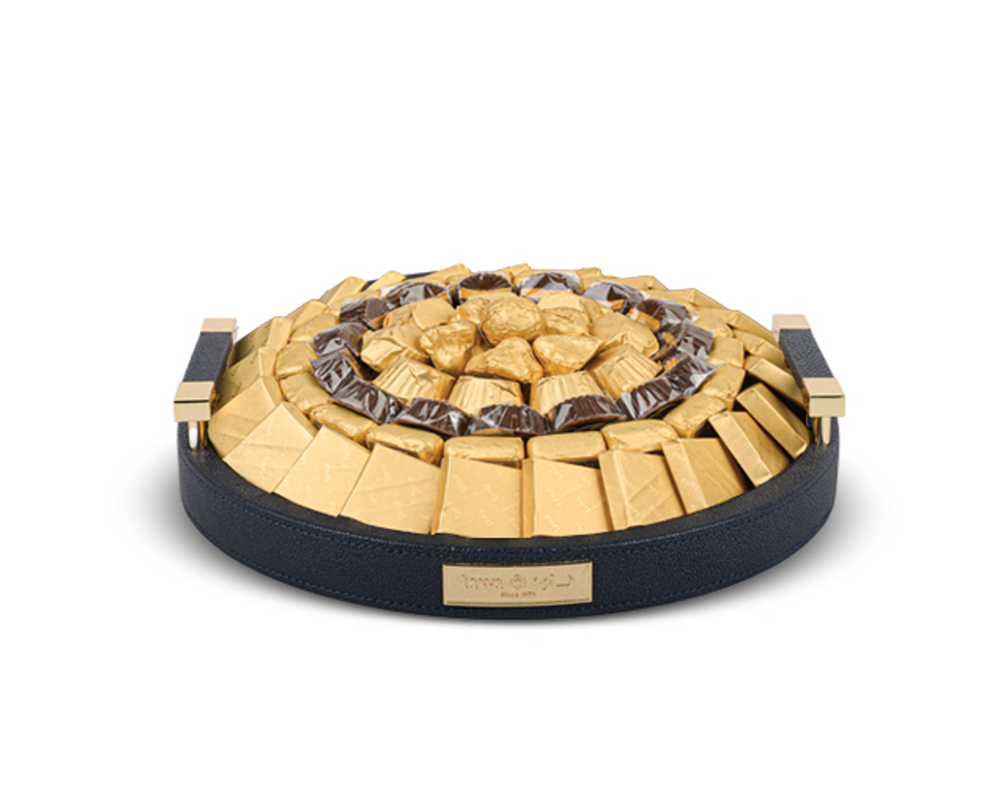 Classic Chocolate Round Tray