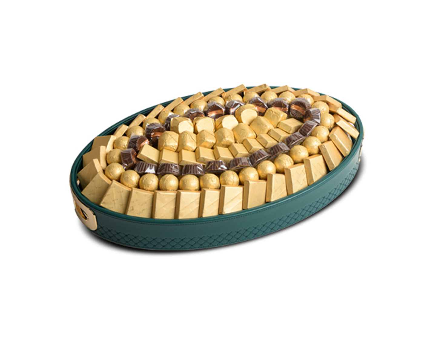 Leather Wrapped Chocolate Tray