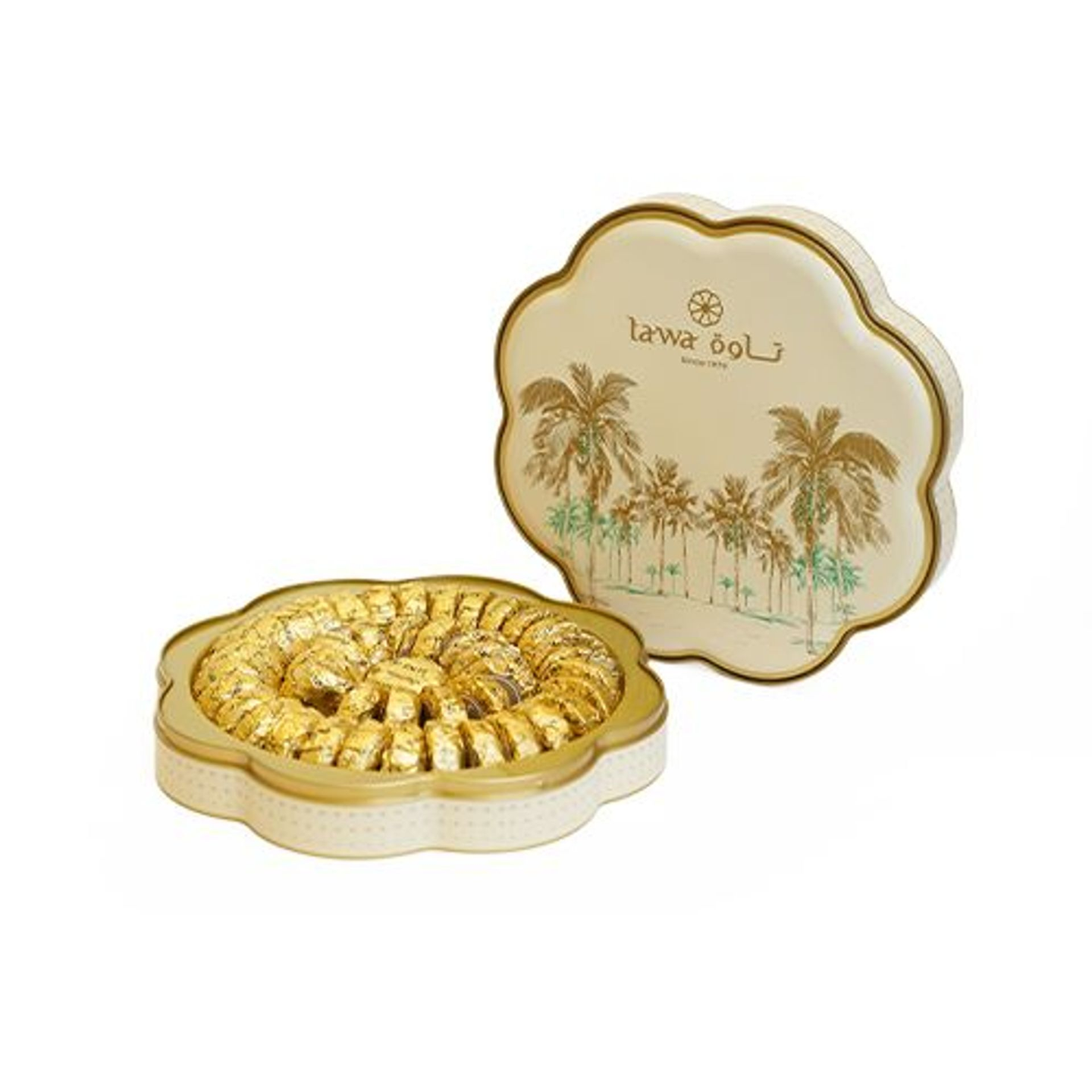A Box Of Wrapped Date Maamoul