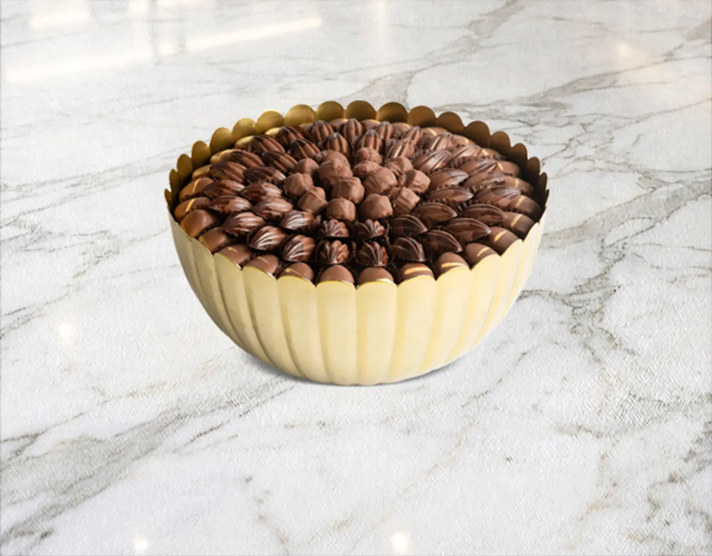 Luxury Chocolate Vase 4