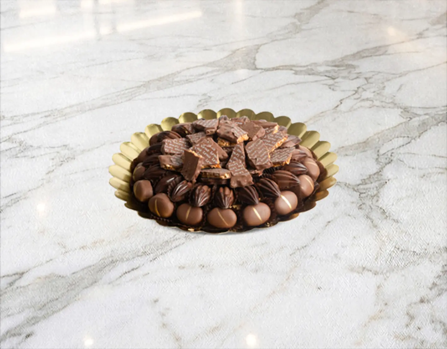 Luxury Chocolate Vase 1