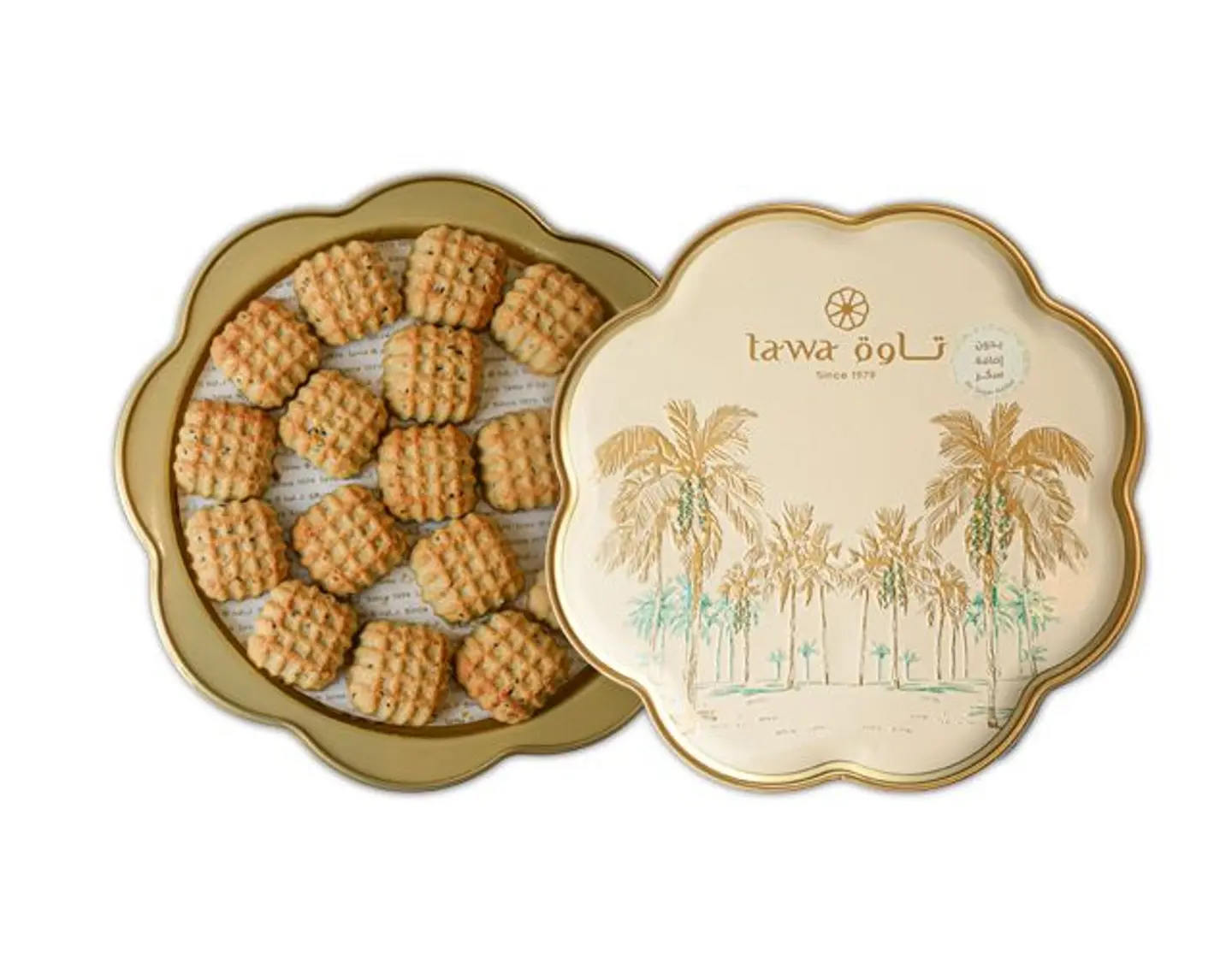 A Box Of Large Anise Maamoul
