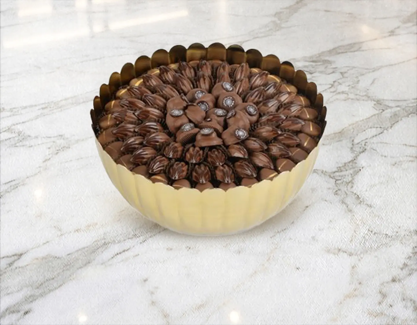 Luxury Chocolate Vase 4