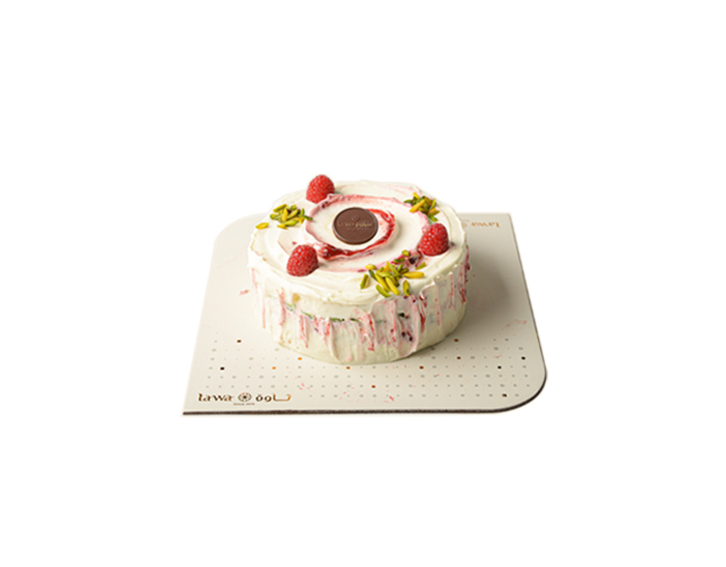 Medium Pistachio Raspberry