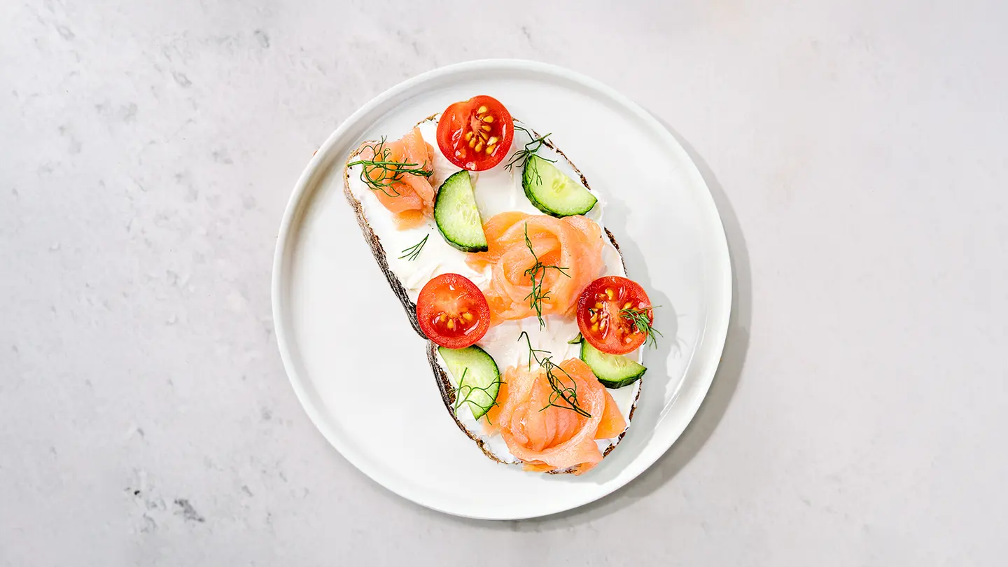 Smoked Salmon & Cream Cheese Avo Toast