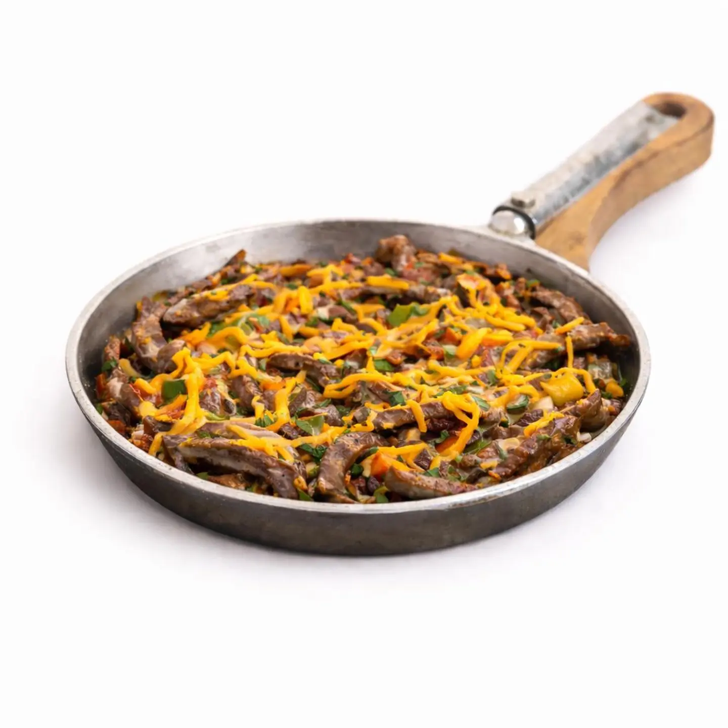 A Plate Of Liver And Cheddar Cheese