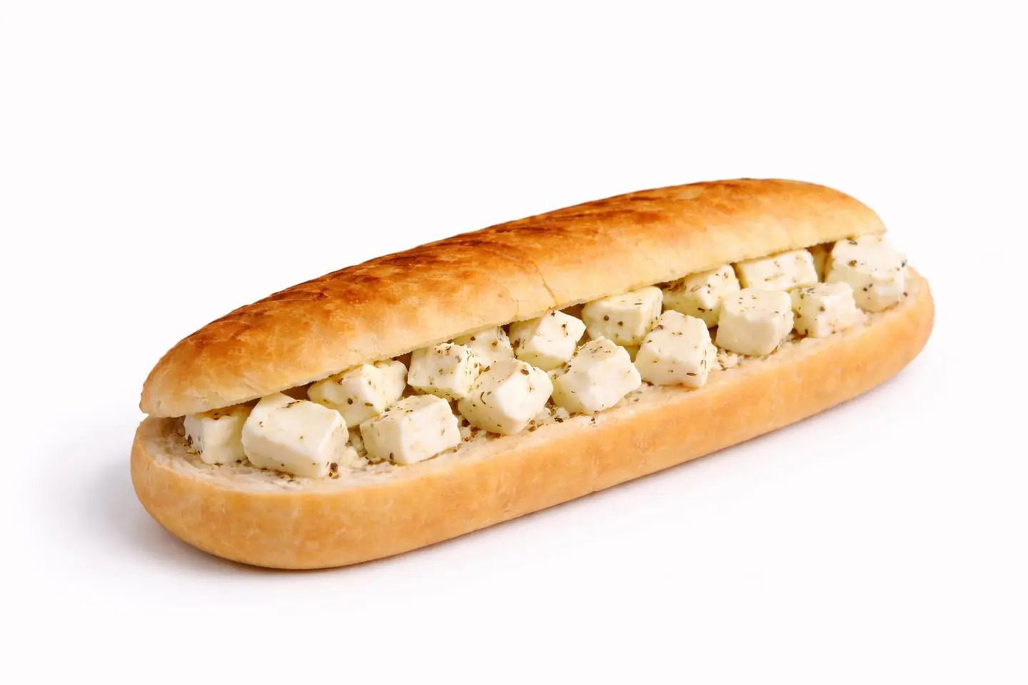 Plain Salty White Cheese Sandwich