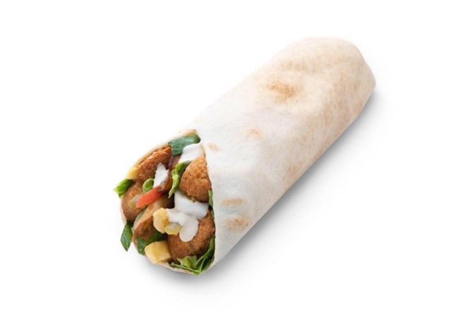 Egg Falafel Sandwich