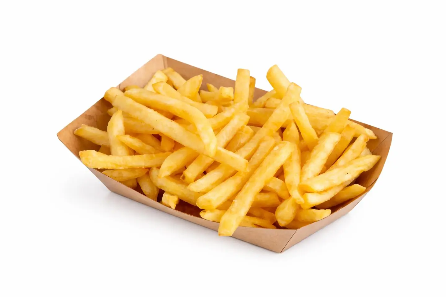 Large Plate Of French Fries