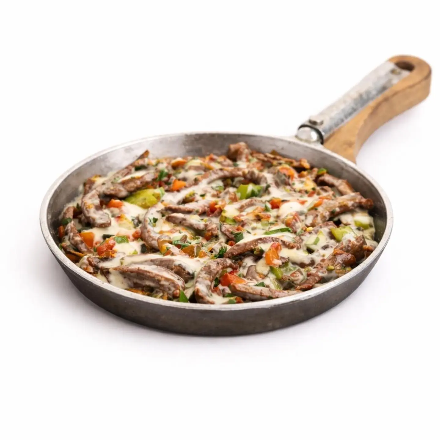 Liver Dish With Liquid Cheese