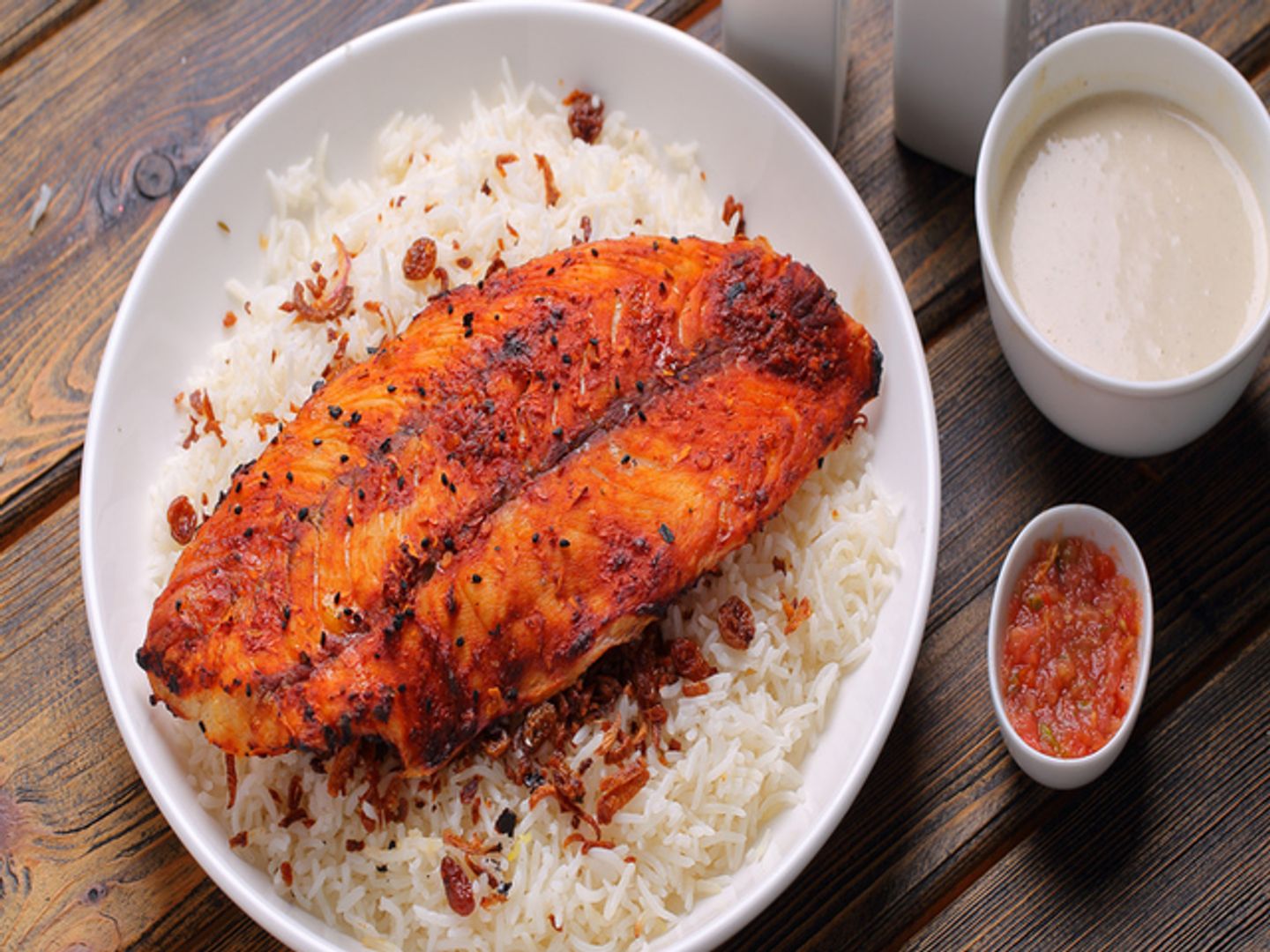 فيلية سمك بالبهارات العدنية
