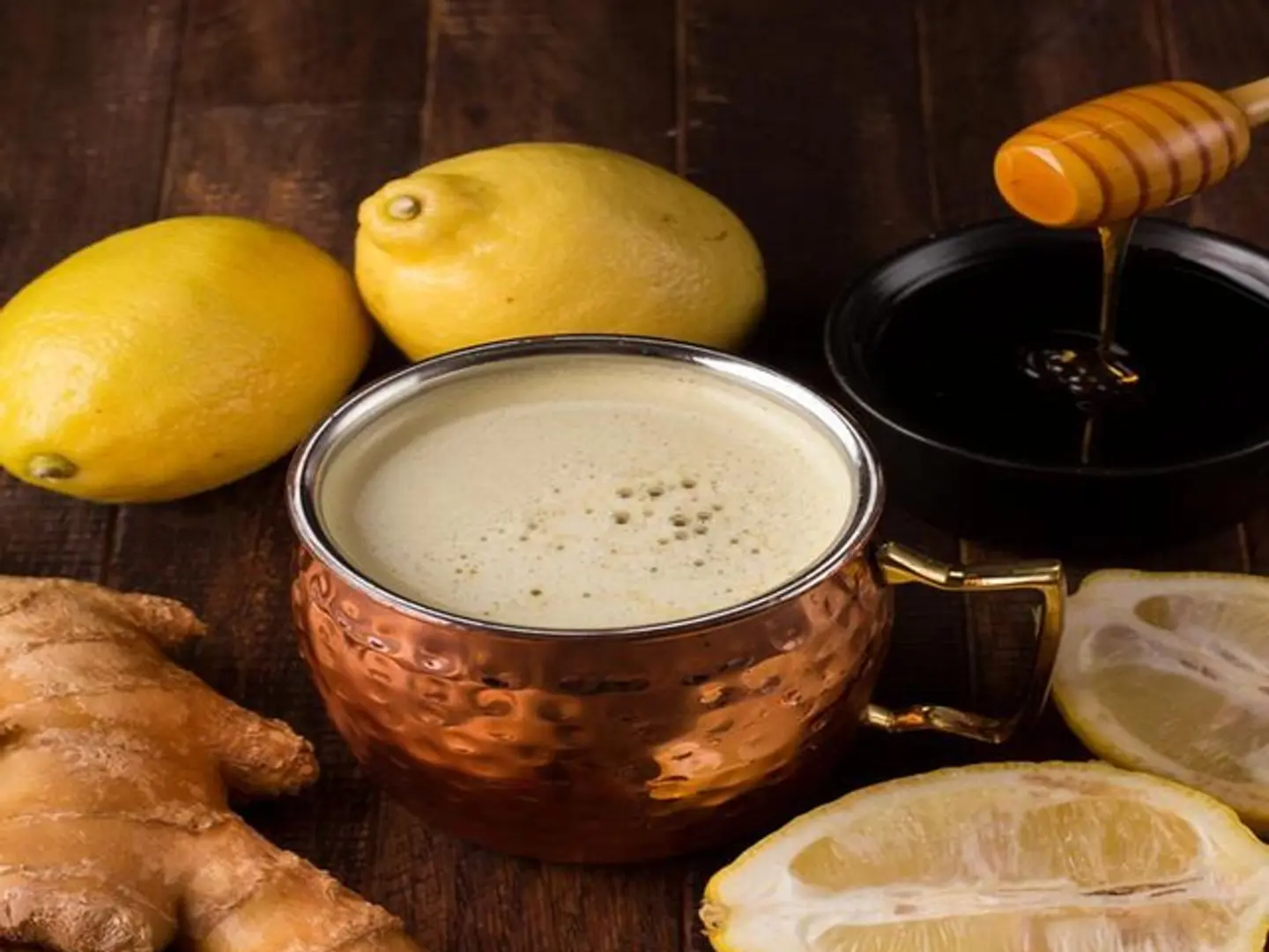 Ginger Lemon Juice And Honey