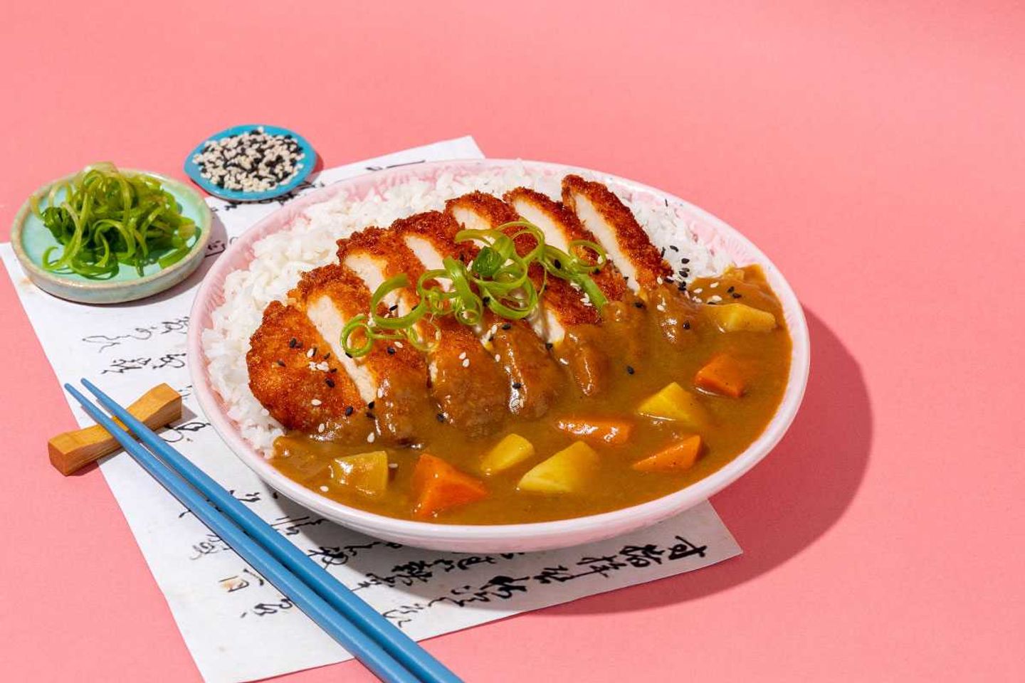 Chicken Katsu Curry With Rice