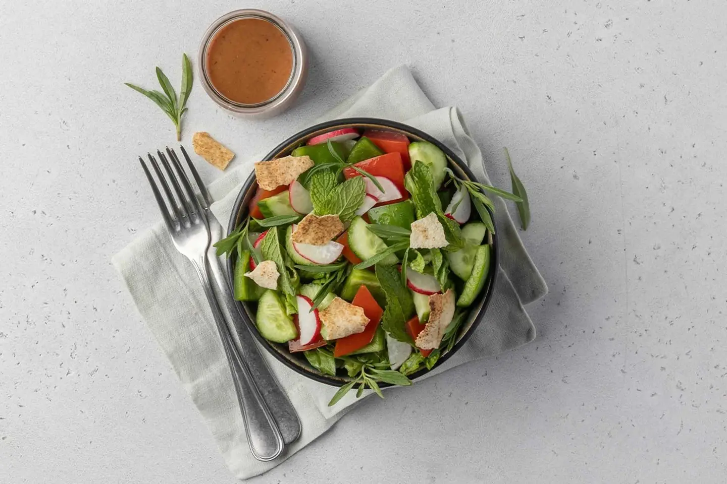Healthy Fattoush