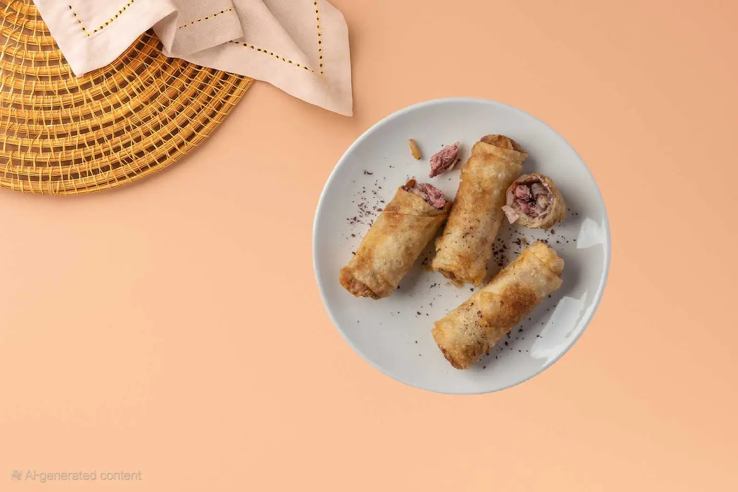 Chicken Musakhan Rolls