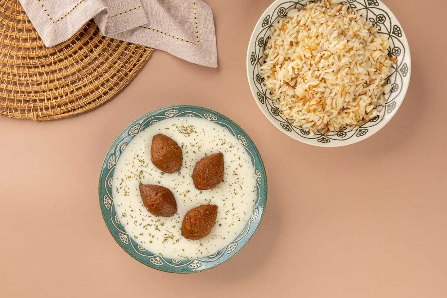 كبة بلبن