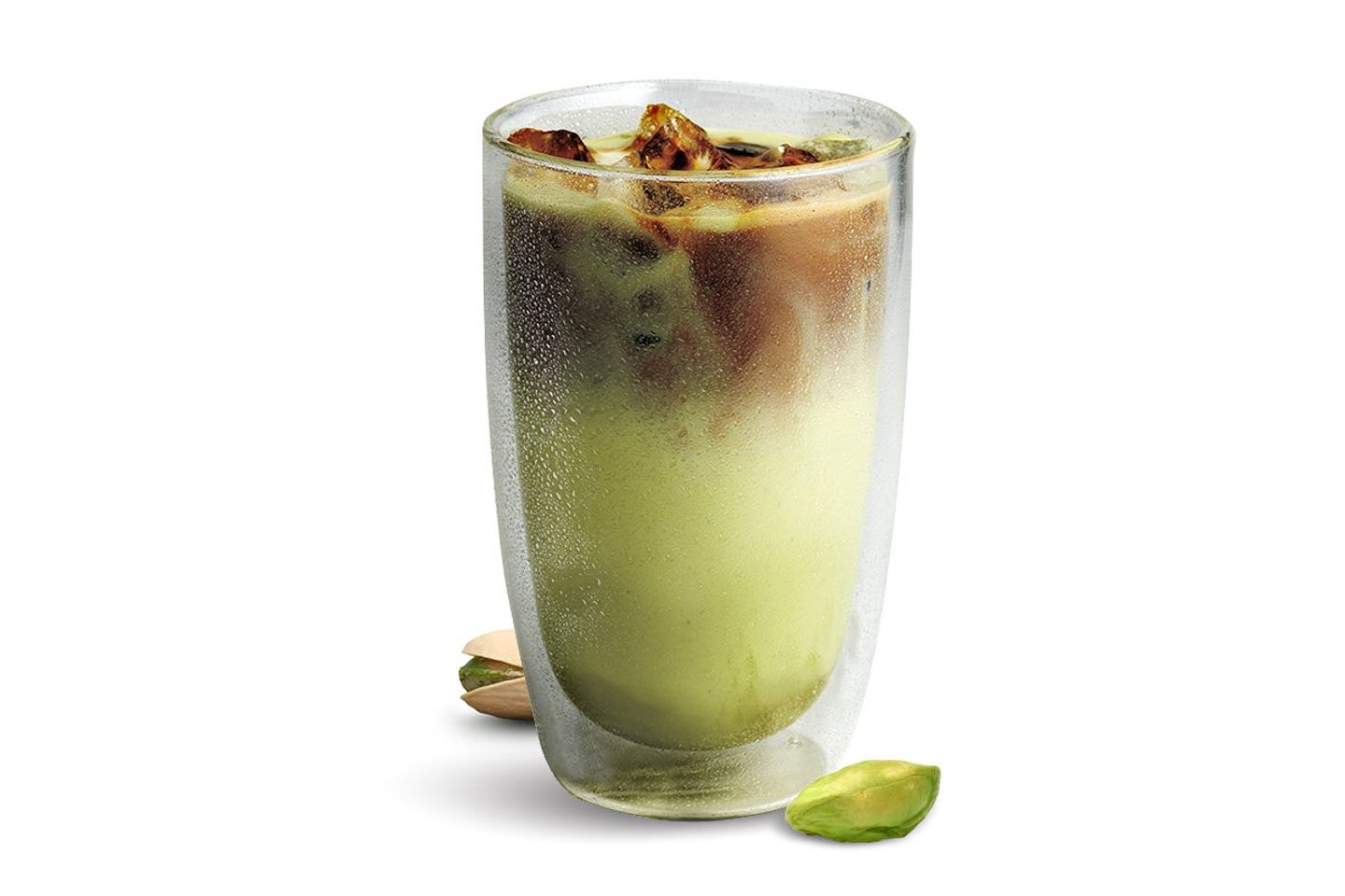 Lg Iced Pistachio Latte