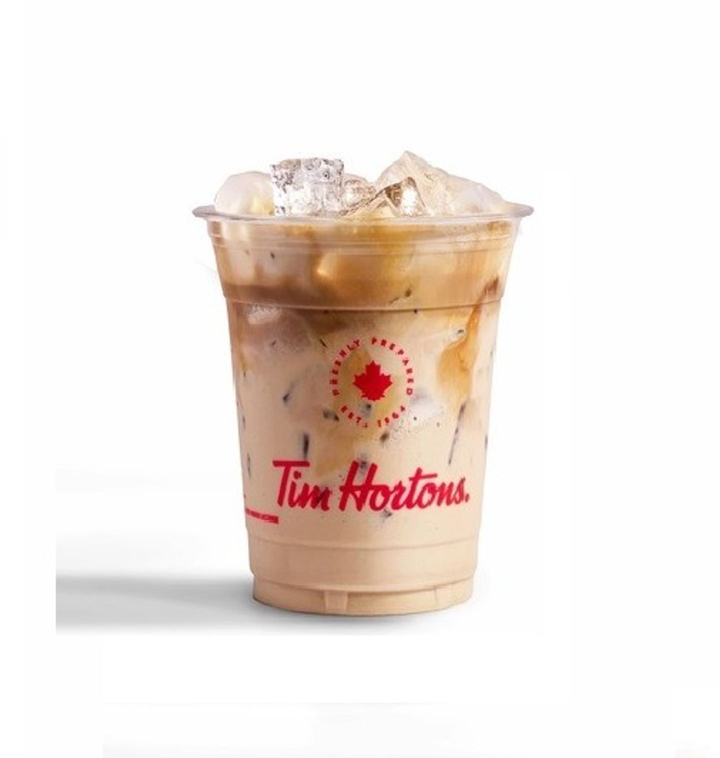 Lg Iced French Vanilla Latte
