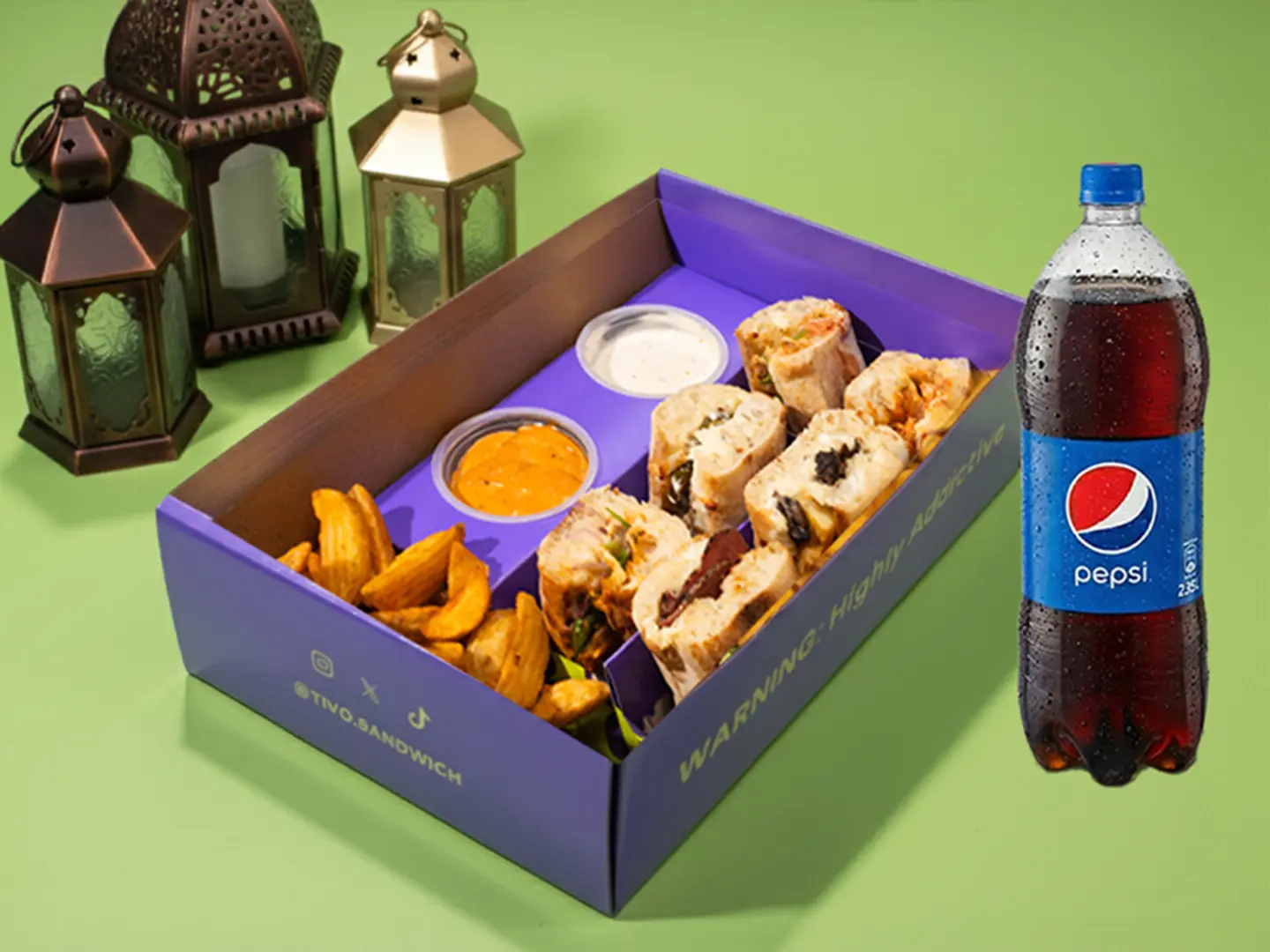 بوكس جمعات رمضان ل 3 اشخاص