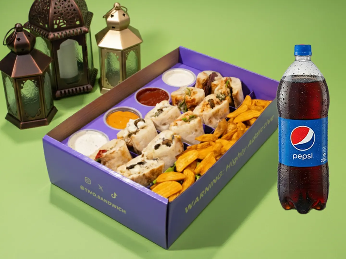 بوكس جمعات رمضان ل 5 اشخاص