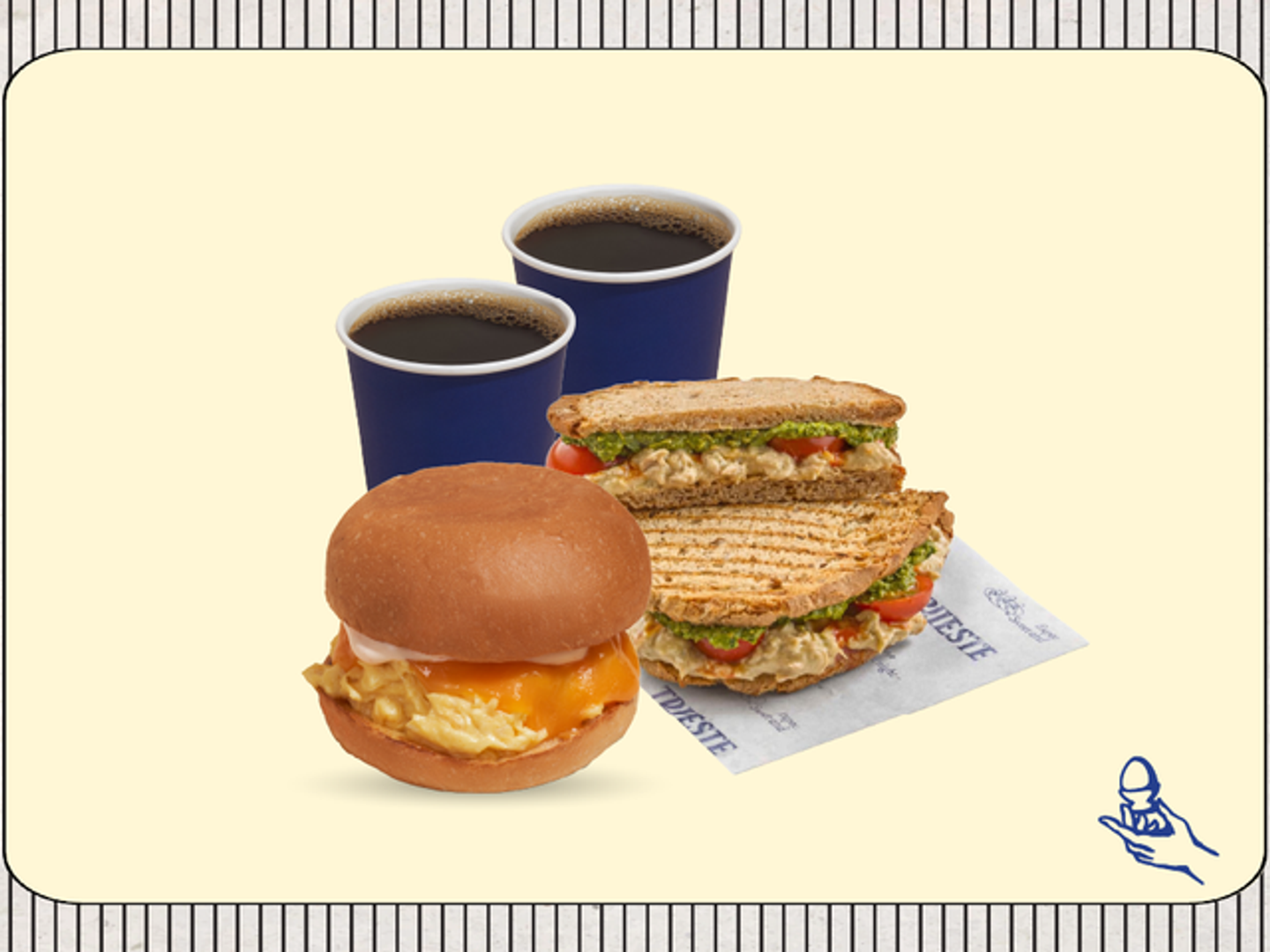Black Coffee And Morning Sandwiches