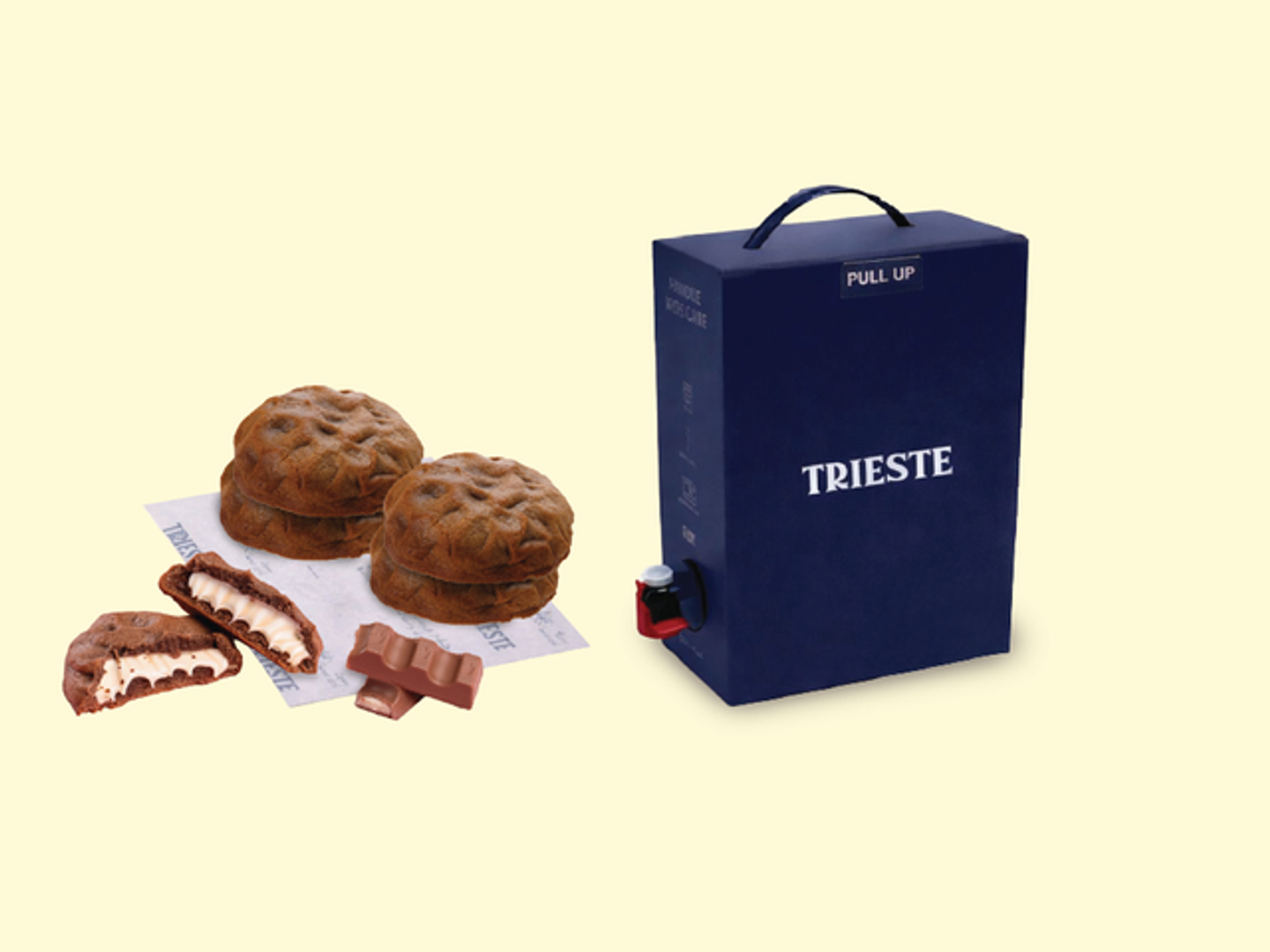 بوكس كوكيز كندر سيجنتشر ٥ قطع مع بوكس قهوة سعودية